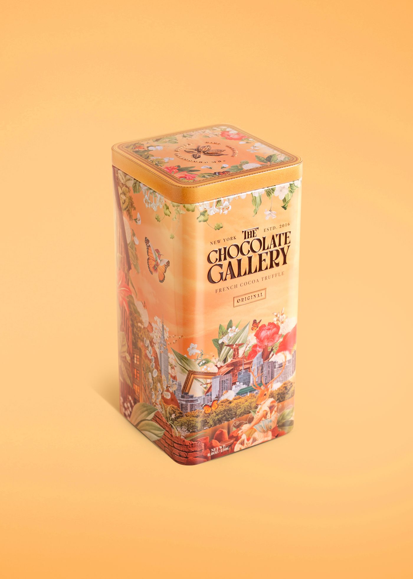 French Cocoa Truffle Classic Tin